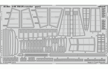 Полный набор фототравления для A-6E TRAM