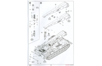 Сборная модель Bergepanzer BPz2A2 “Buffalo” ARV