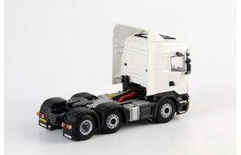 SCANIA R Highline 6x2, White Line 1:50, белый