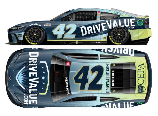 Toyota Camry XSE #42 John Hunter Nemechek *DriveValue.com*, various 2025