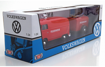 VOLKSWAGEN Bulli T1 mit Anhänger fire engine nothing to be opened