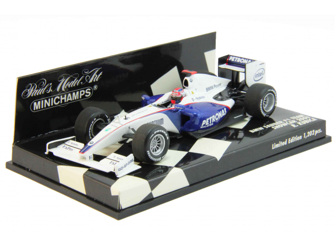 BMW Sauber F1 Team Showcar R. Kubica (2009), white / blue