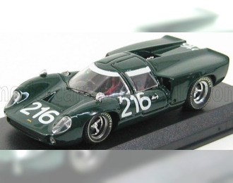 LOLA T70 Coupe N 216 Targa Florio 1967 Epstein - Dibley, Dark Green