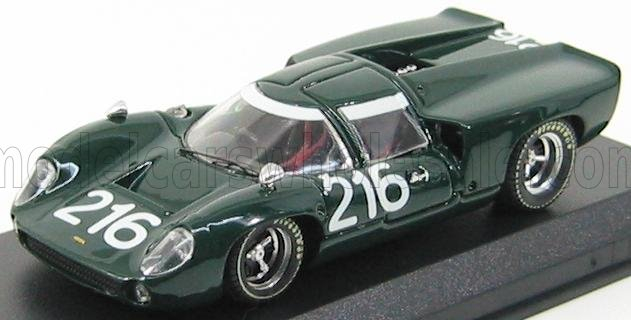 LOLA T70 Coupe N 216 Targa Florio 1967 Epstein - Dibley, Dark Green