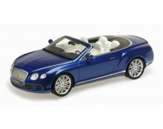 BENTLEY CONTINENTAL GT SPEED CONVERTIBLE - 2013 - BLUE