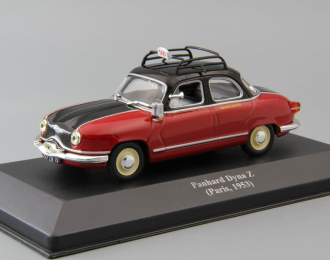 PANHARD Dyna Z (Paris, 1953), Collection Les Taxis du monde, red / black