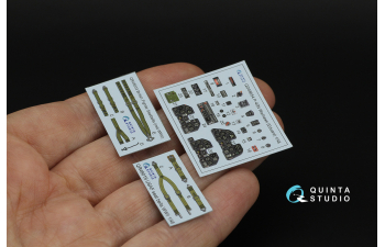 3D Декаль интерьера кабины P-40N Warhawk (Eduard)