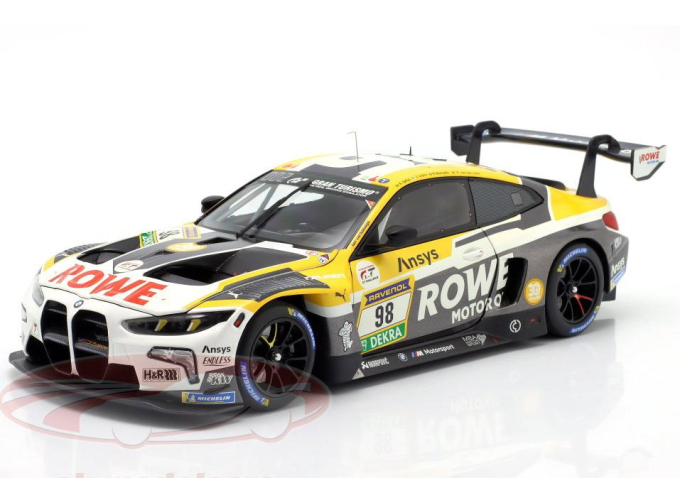 BMW M4 GT3 Evo #98 Winner 24h Nürburgring 2025 Rowe Racing Augusto Farfus, Jesse Krohn, Raffaele Marciello, Kelvin van der Linde (2025)
