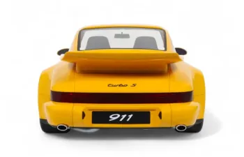 PORSCHE 911 (964) Turbo S (1994), yellow