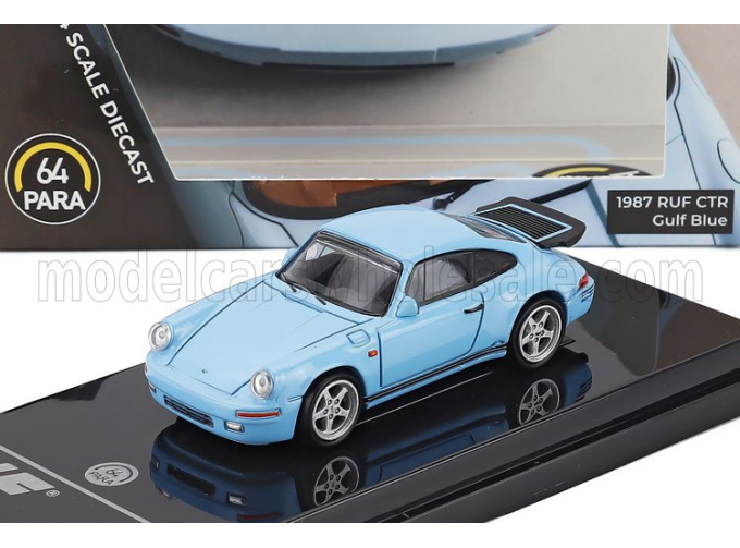 PORSCHE 911 964 RUF CTR Coupe LHD (1987), light blue