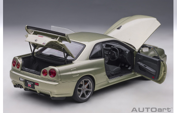 NISSAN Skyline GT-R (R34) V-SPEC II “NUR” (millennium jade)