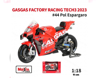 KTM RC16, MotoGP Tech3 GasGas Factory Racing №44 P. Espergaro (2023), red