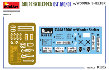 Сборная модель STEYR Rso/01 Tank Truck Military Cingolato 1942