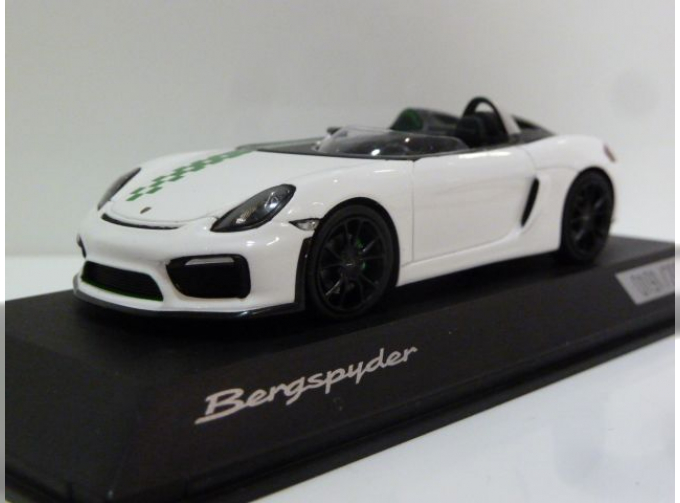 PORSCHE Boxster (981) Berspyder (2020), White Green