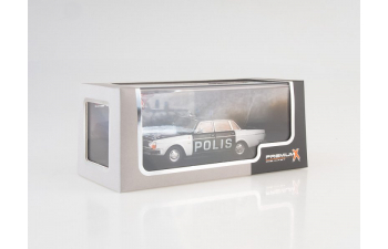 VOLVO 244 "Polis" (1978), white / black