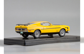 FORD Mustang Mach 1 (1971), yellow / black