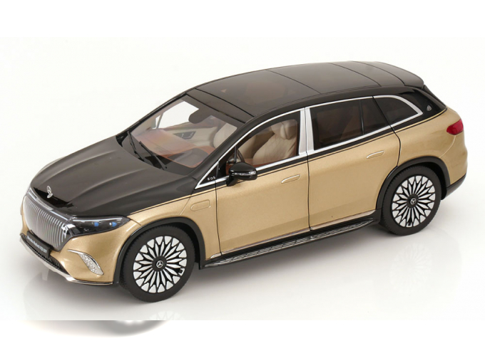 MERCEDES-BENZ Maybach EQS SUV (2024), golden black