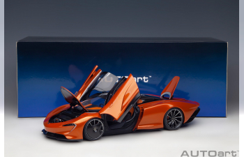 McLAREN Speedtail (2020), Volcano Orange