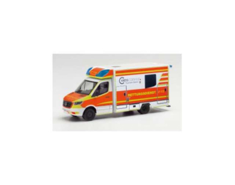 MERCEDES-BENZ Sprinter Fahrtec RTW Rettungsdienst Dulmen, orange / white