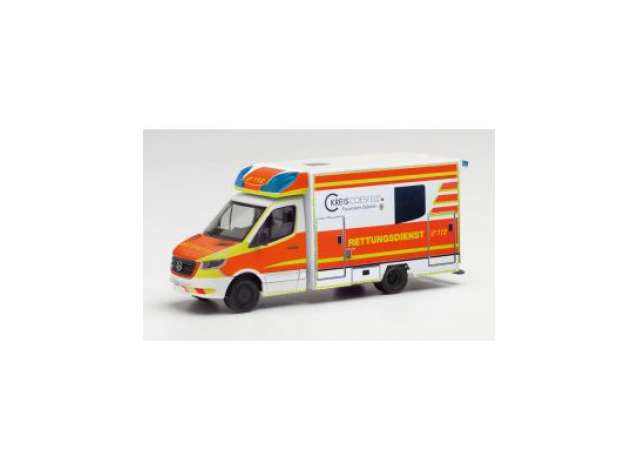 MERCEDES-BENZ Sprinter Fahrtec RTW Rettungsdienst Dulmen, orange / white