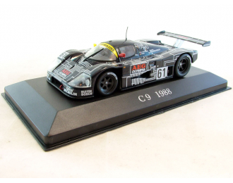 MERCEDES-BENZ SAUBER C9 (1988), Mercedes-Benz Offizielle Modell-Sammlung 60, black