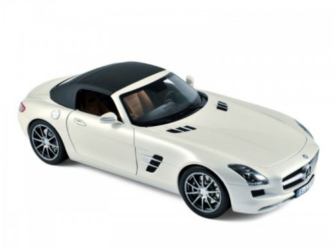 MERCEDES-BENZ SLS AMG Roadster 2011, белый мет.