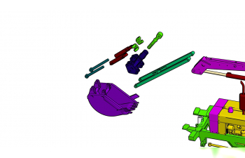 Сборная модель ПЭА-1 "Карпатец" (комплект для самостоятельной сборки)