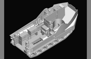 Сборная модель Десантно-гусеничная машина-амфибия AAVR-7A1 (морская пехота США)