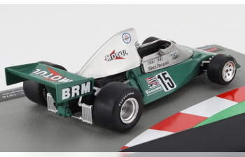 BRM F1 P201 N15 Season (1974) Henri Pescarolo, Green Silver