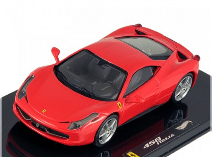 FERRARI 458 Italia Scuderia, red