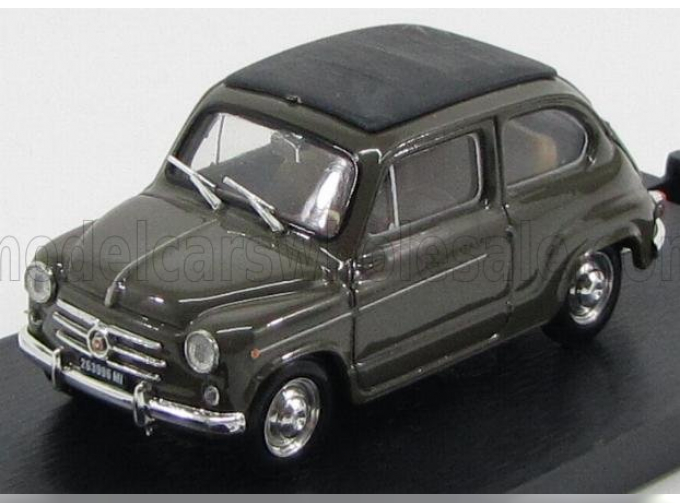 FIAT 600D TRASFORMABILE CHIUSA (1960), BEIGE 538