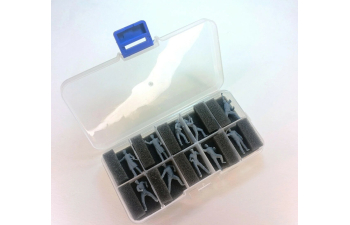 Фигурки Команда. 2 офицера, 8 матросов ХІХ в.