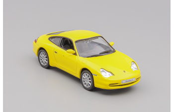 PORSCHE 911 996 Carrera 4 Coupe (2001), yellow