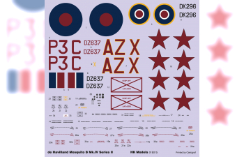 Сборная модель Mosquito B. MK. IV SeriesII