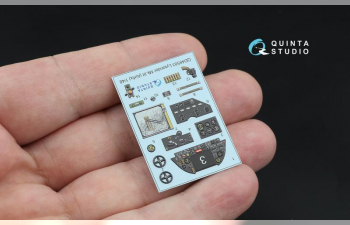 3D Декаль интерьера кабины Westland Lysander Mk.III (Airfix) (с 3D-печатными деталями)