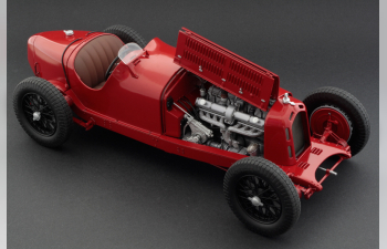 Сборная модель ALFA ROMEO F1 8c 2300 Monza №28 Winner Monaco Gp 1932 Tazio Nuvolari, Red