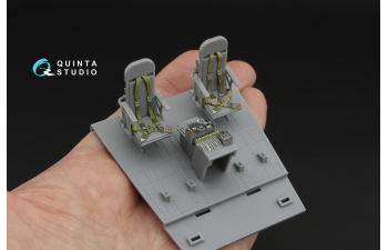 3D Декаль интерьера кабины B-24D/B-24J Liberator: отсек пилотов (Hobby Boss)