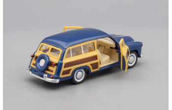 FORD Woody Wagon (1949), blue / brown