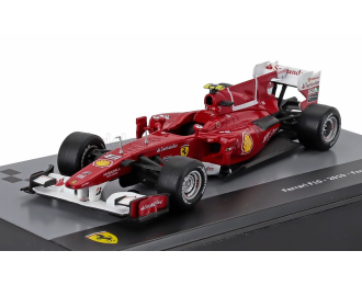 FERRARI F1 F10 №8 Season (2010) Fernando Alonso - Con Vetrina - With Showcase, F-1 Red Met White