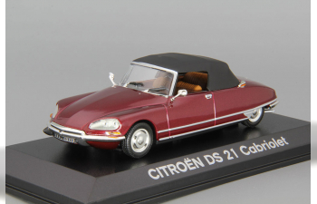 CITROEN DS 21 Cabriolet (1966), dark red