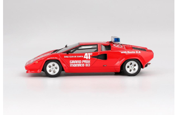 LAMBORGHINI Countach Safety Car F1 Monaco Gp (1983), Red