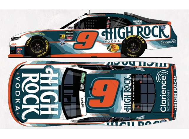 CHEVROLET #9 Carson Kvapil *High Rock Vodka*, various 2026