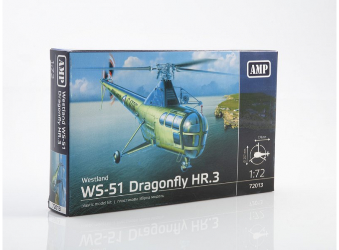 Сборная модель Вертолет Westland WS-51 Dragonfly HR.3