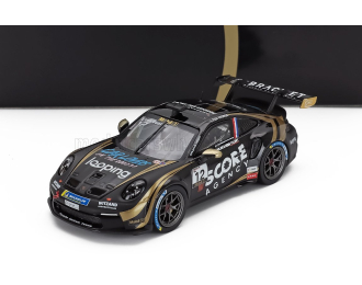 PORSCHE 911 992 Gt3 Cup Team Schumacher Clrt N 12 Winner Porsche Cup Monaco (2024) Larry Ten Voorde, Black Gold