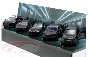 Набор ИЗ 5-ТИ моделей "Black Edition", черный / матовый черный