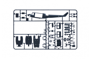 Сборная модель BELL 412 LAFD (подарочный набор)