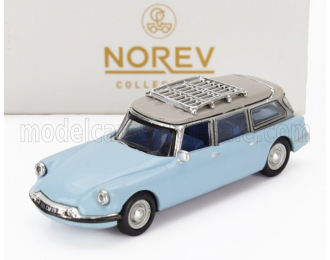 CITROEN Id19 Break Sw Station Wagon (1960), Light Blue White