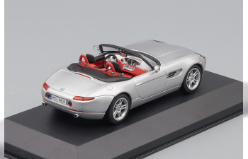 BMW Z8, met. silver with red / black interiors