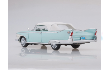 PLYMOUTH Fury Closed Convertible (1960), white/aqua mist