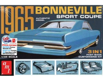 Сборная модель Pontiac Bonneville, plastic modelkit 1965